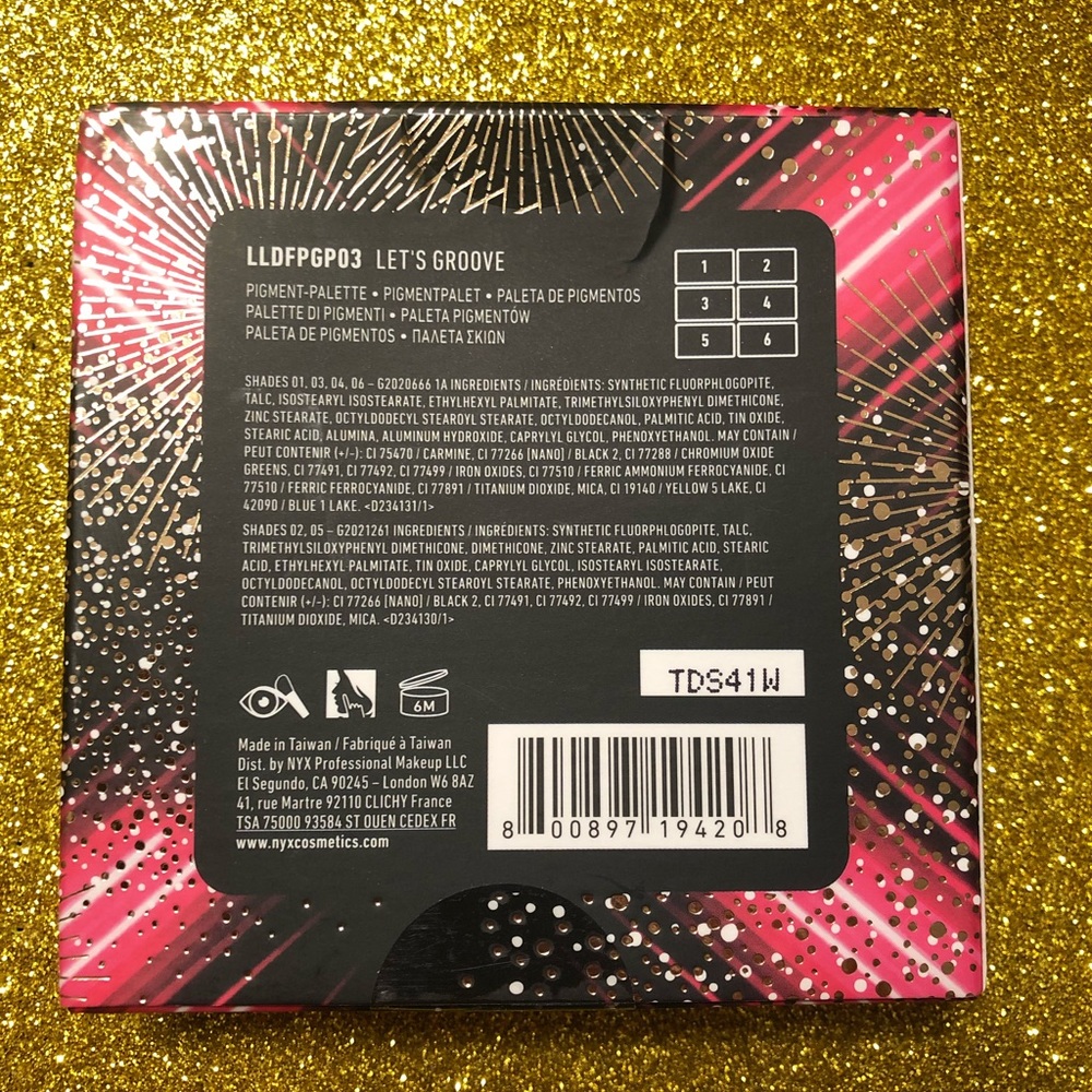 BNIB! Sealed! NYX Love Lust Disco Foil Play Set - Picture 6 of 6